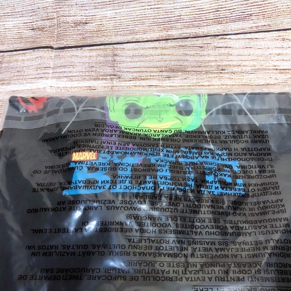 Marvel Collector Corps Black Spider-Man Blue Pop Tees T Shirt Size L - Picture 3 of 5